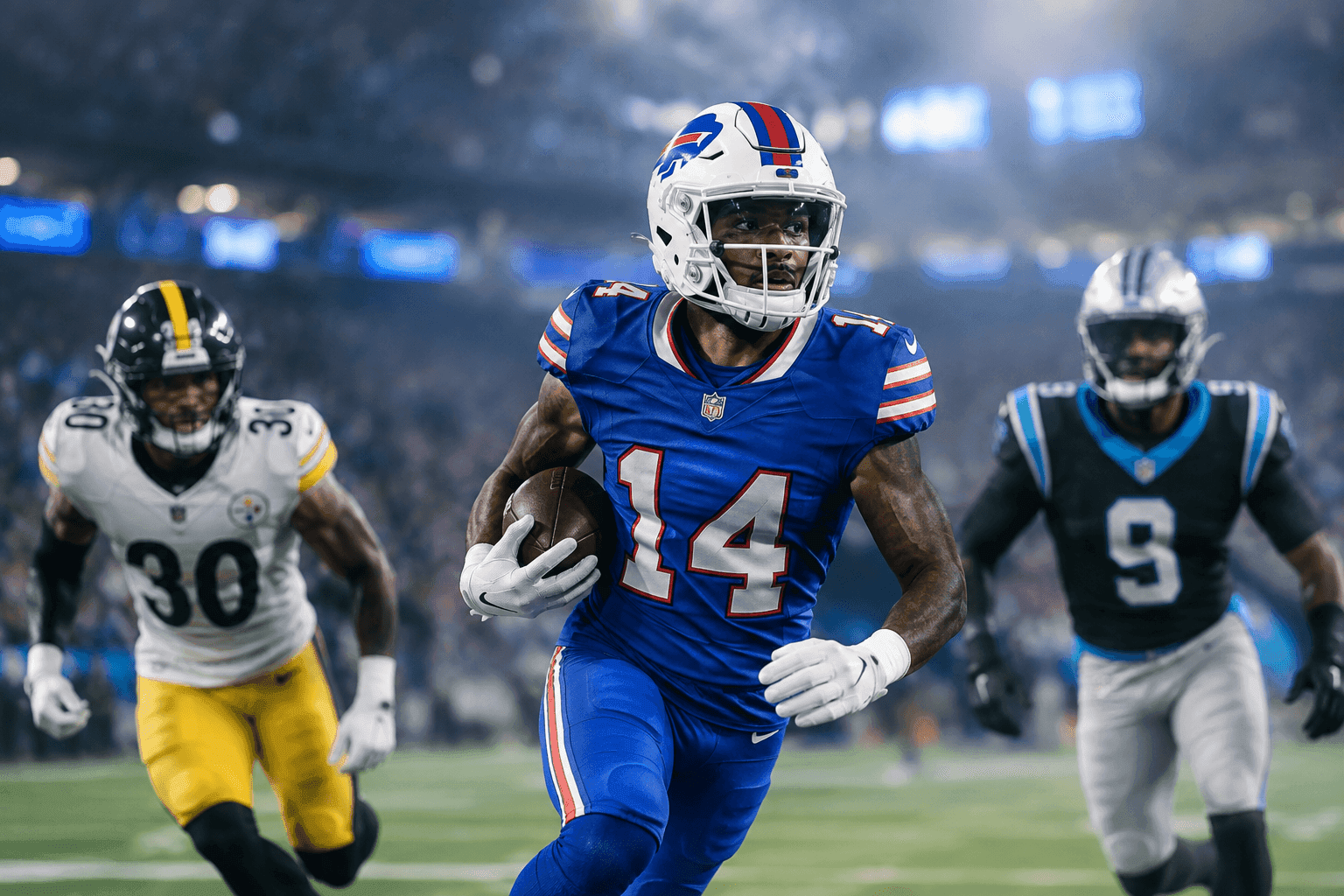 Editorial sports image for Week 3 Inactives: Bills WRs Survive the Injury Report While the Panthers Lose Legette
