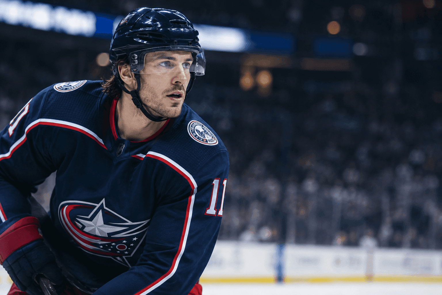 Editorial sports image for Columbus Waives Miles Wood, Ending a Trade That Aged Like Milk