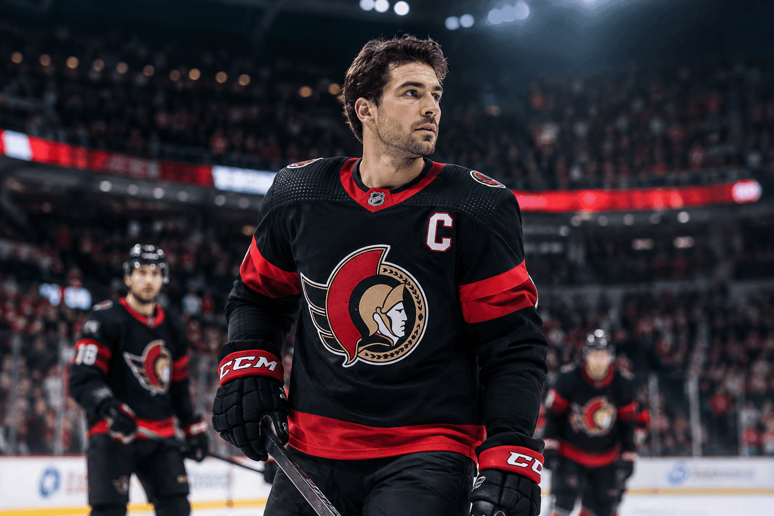 Editorial sports image for Senators Finally Name a New Captain Just in Time for the Real Games