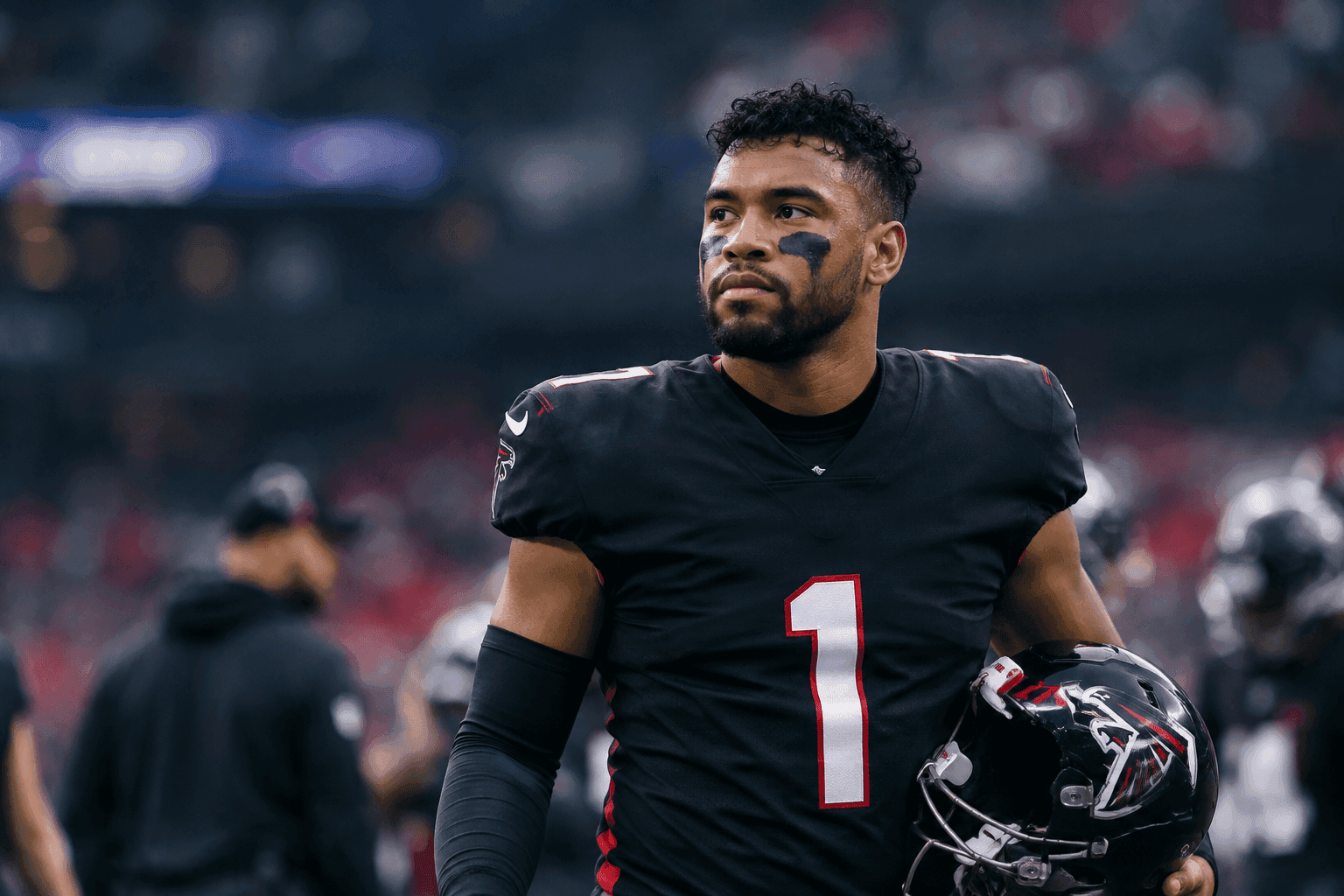 Editorial sports image for Tua Tagovailoa Missing From Falcons Practice Sparks Mid-Week Panic
