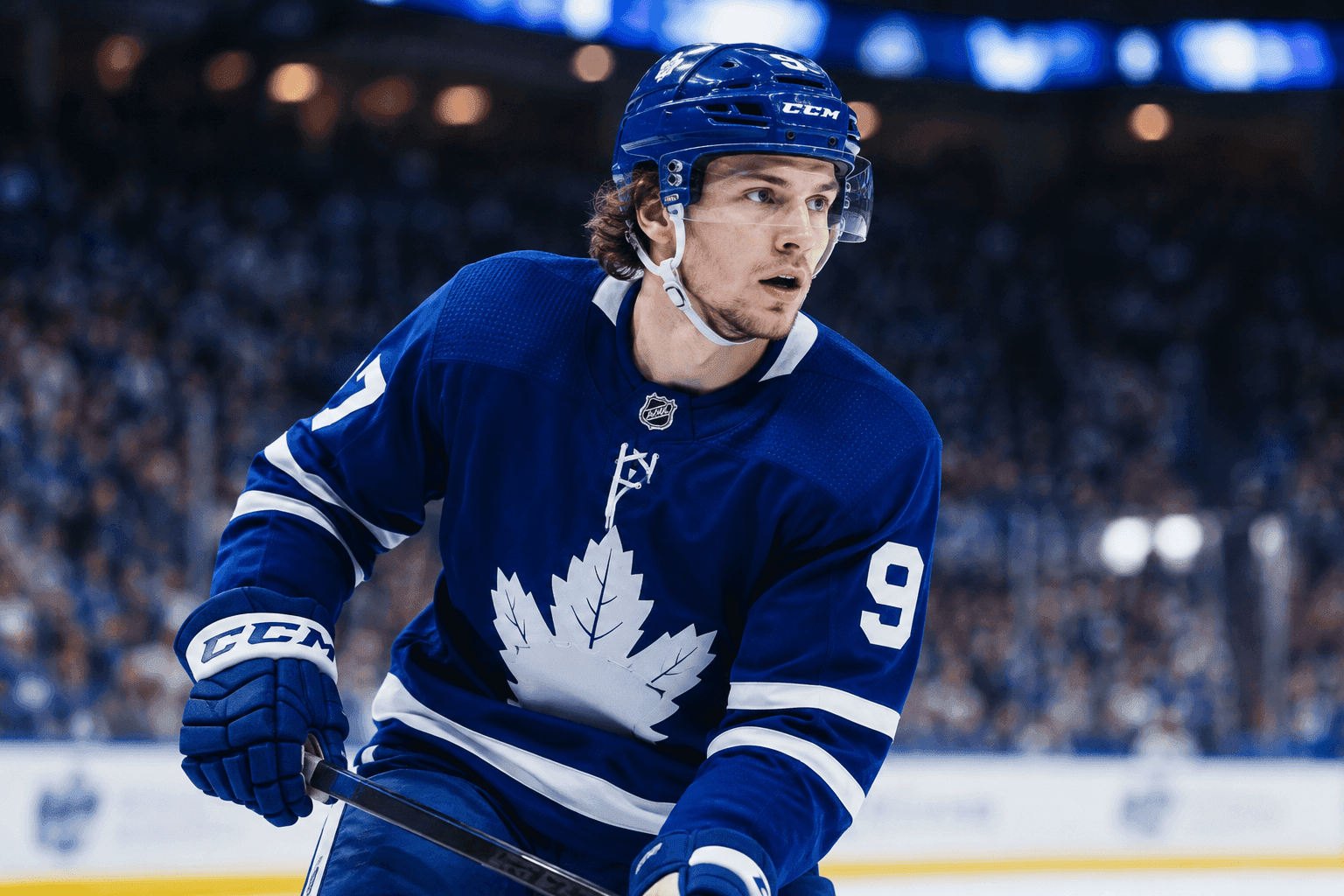 Editorial sports image for Leafs Hand Kirill Marchenko a Massive $12.5M Extension After Blockbuster Trade