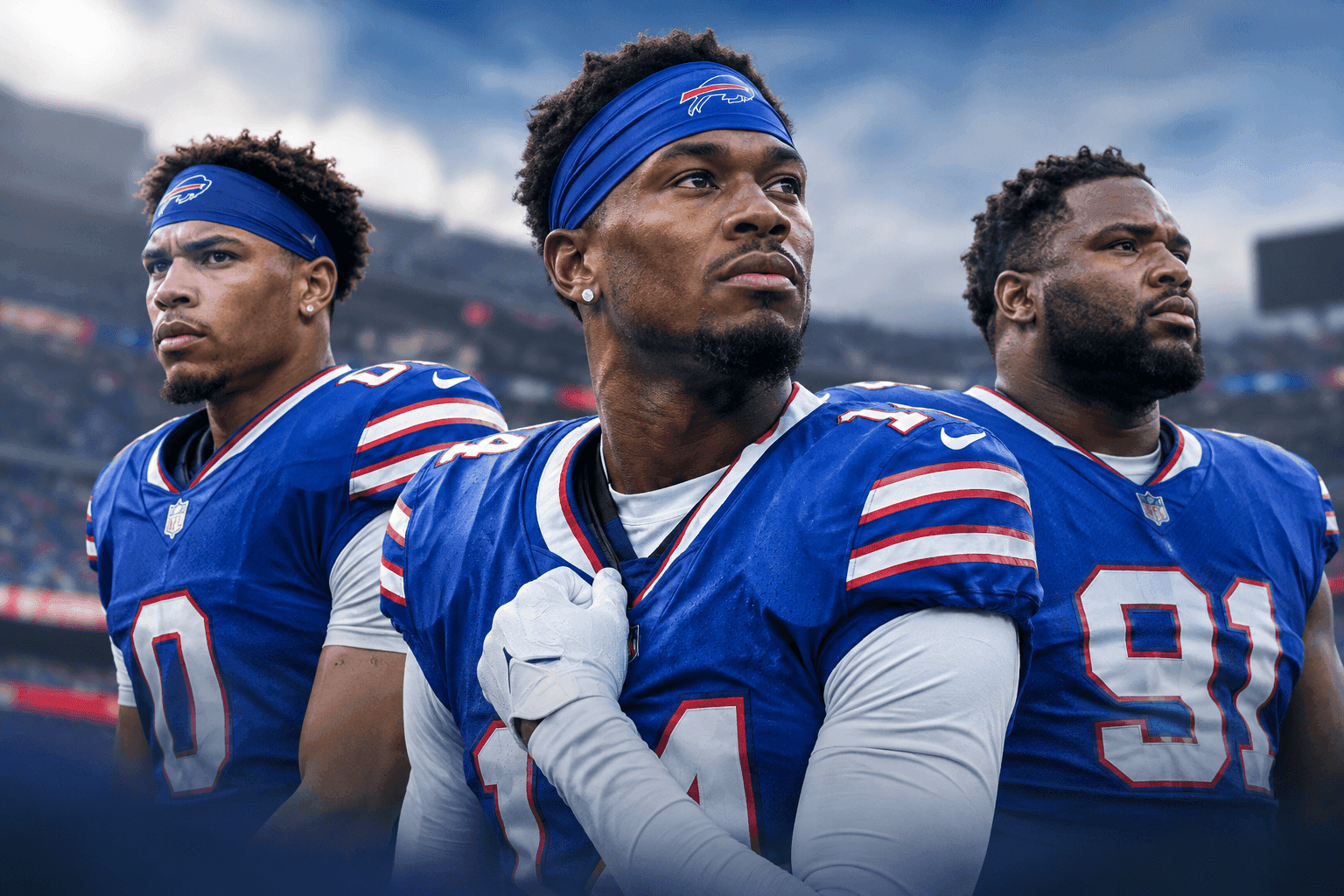 Editorial sports image for Bills Turn Sunday Pregame Into a Medical Drama with Moore, Coleman, and Oliver in Limbo