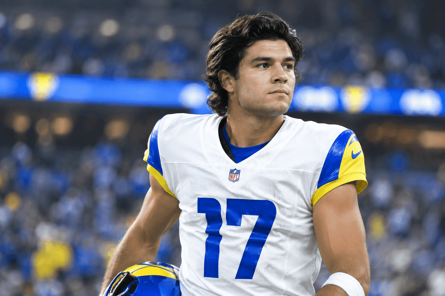 Editorial sports image for Rams WR Puka Nacua Doubtful for Sunday Night Football With Groin Injury