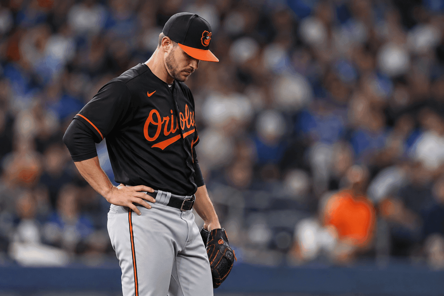 Editorial sports image for Kyle Bradish Needs Hernia Surgery, Ending His Season and Likely the Orioles' Playoff Hopes