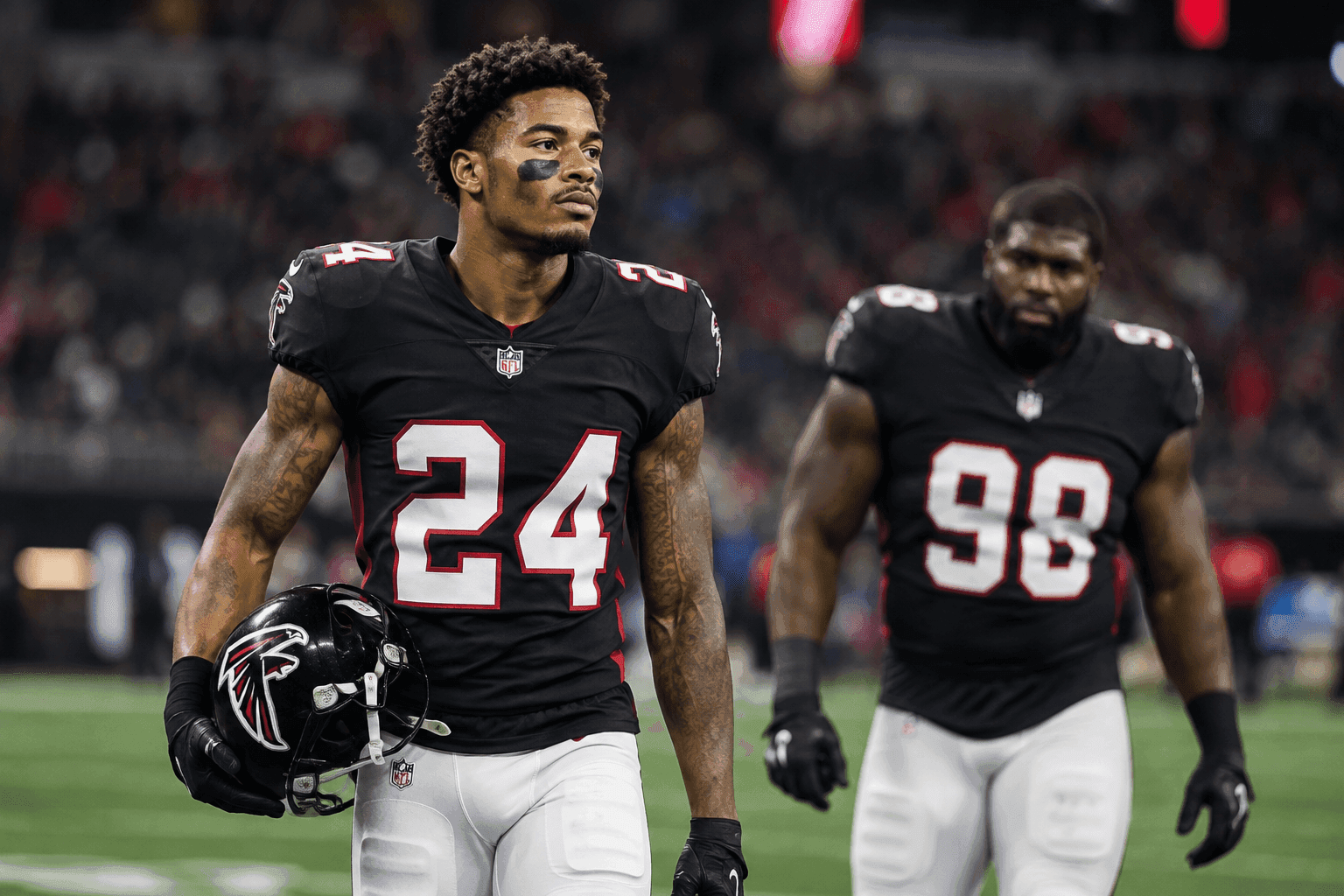 Editorial sports image for Falcons Lose A.J. Terrell to IR Just in Time for a Thursday Night Trip to Lambeau