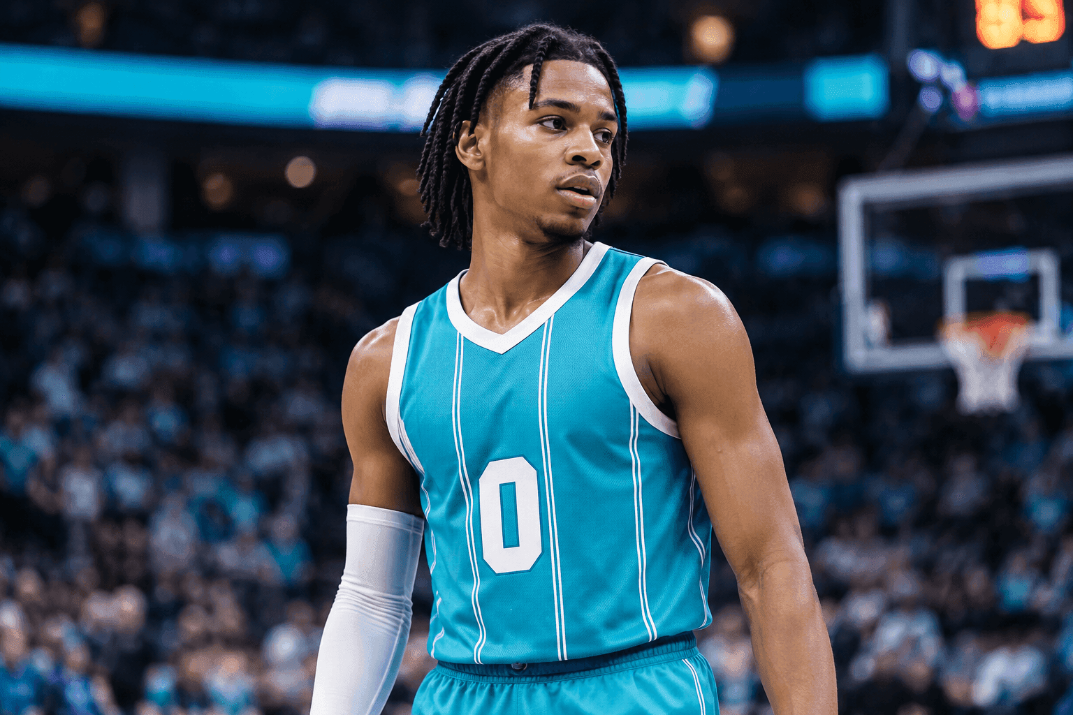 Editorial sports image for Hornets Waive Rob Dillingham Days After Trading Buddy Hield for Him