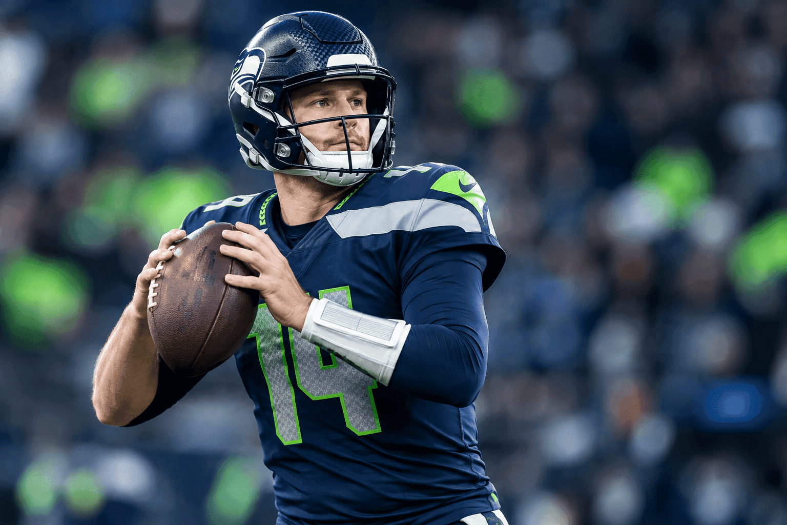 Editorial sports image for Sam Darnold is Returning From a Glute Injury Just in Time to Feast on the Commanders