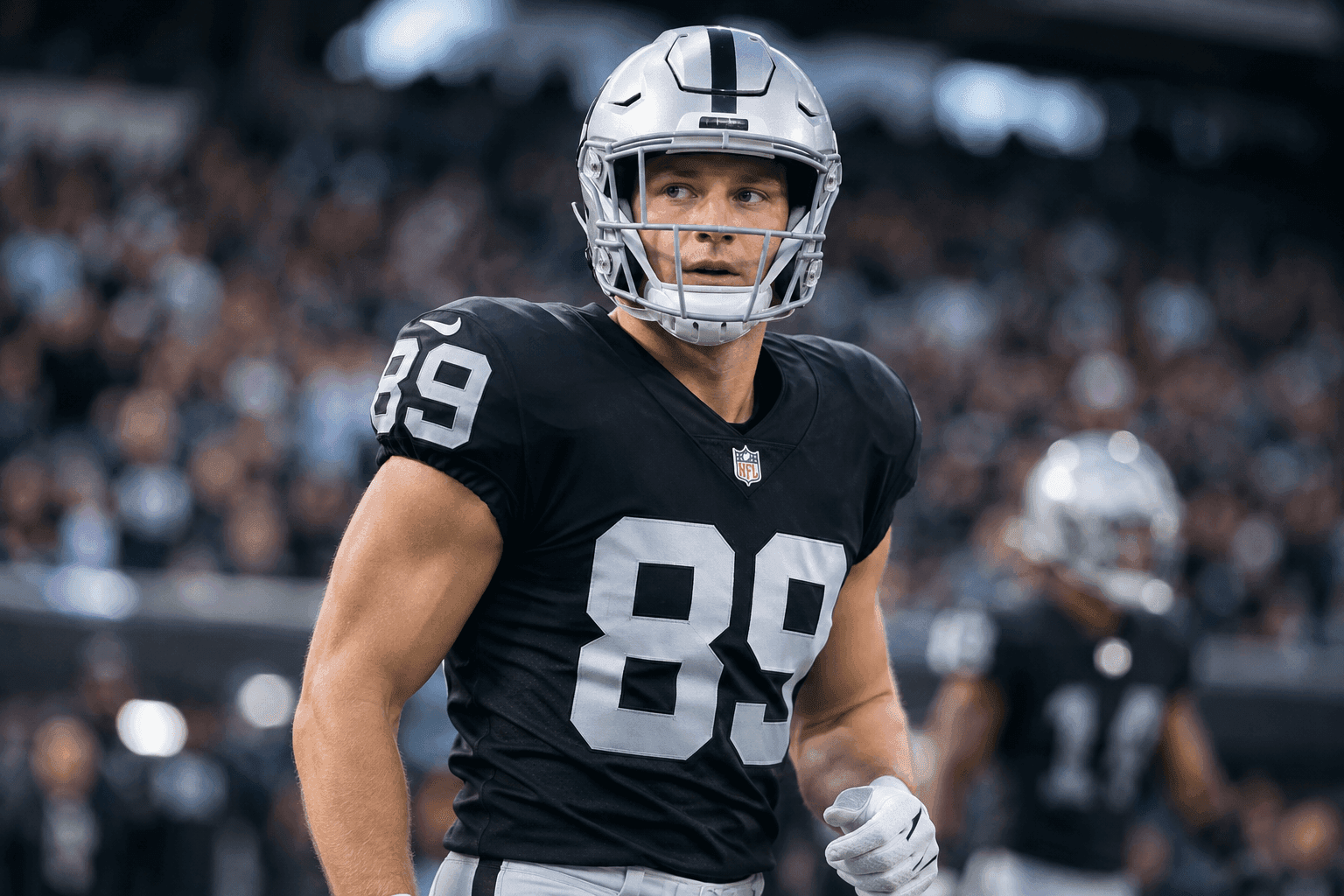 Editorial sports image for Brock Bowers Is Finally Escaping the Injury Report, and the Raiders Offense Might Actually Be Watchable