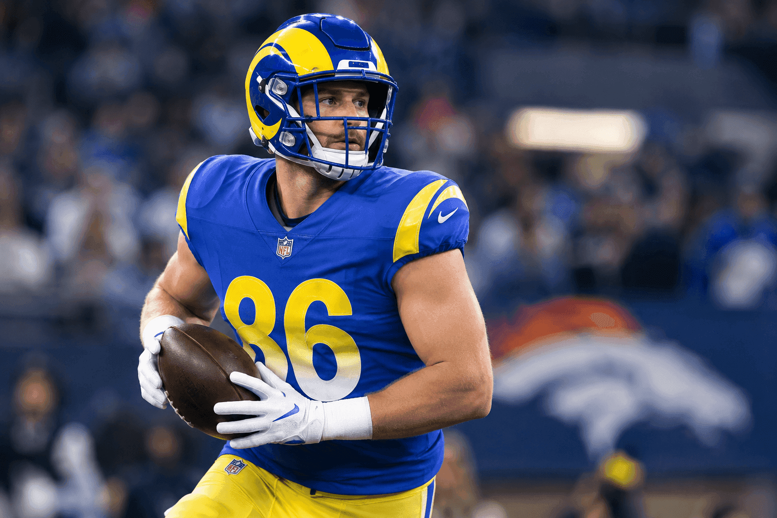 Editorial sports image for Colby Parkinson is 'Trending' Toward Playing Sunday Night, Because Practice is a Construct