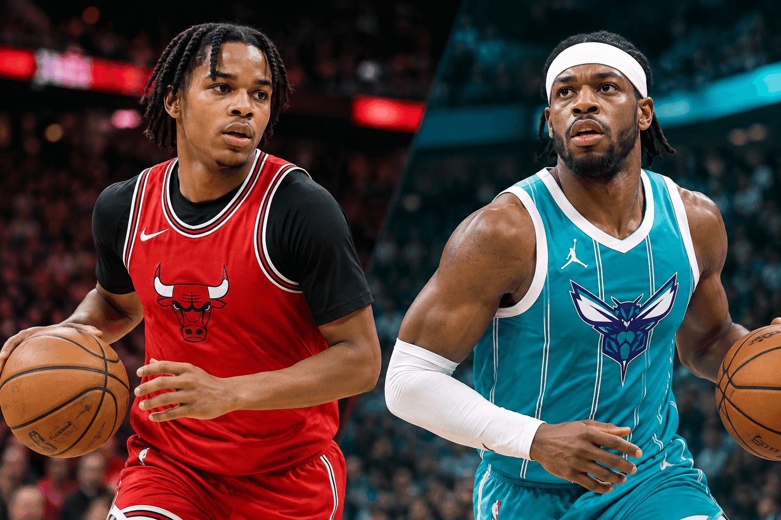 Editorial sports image for Bulls Ship Rob Dillingham to Hornets for Buddy Hield and Cash