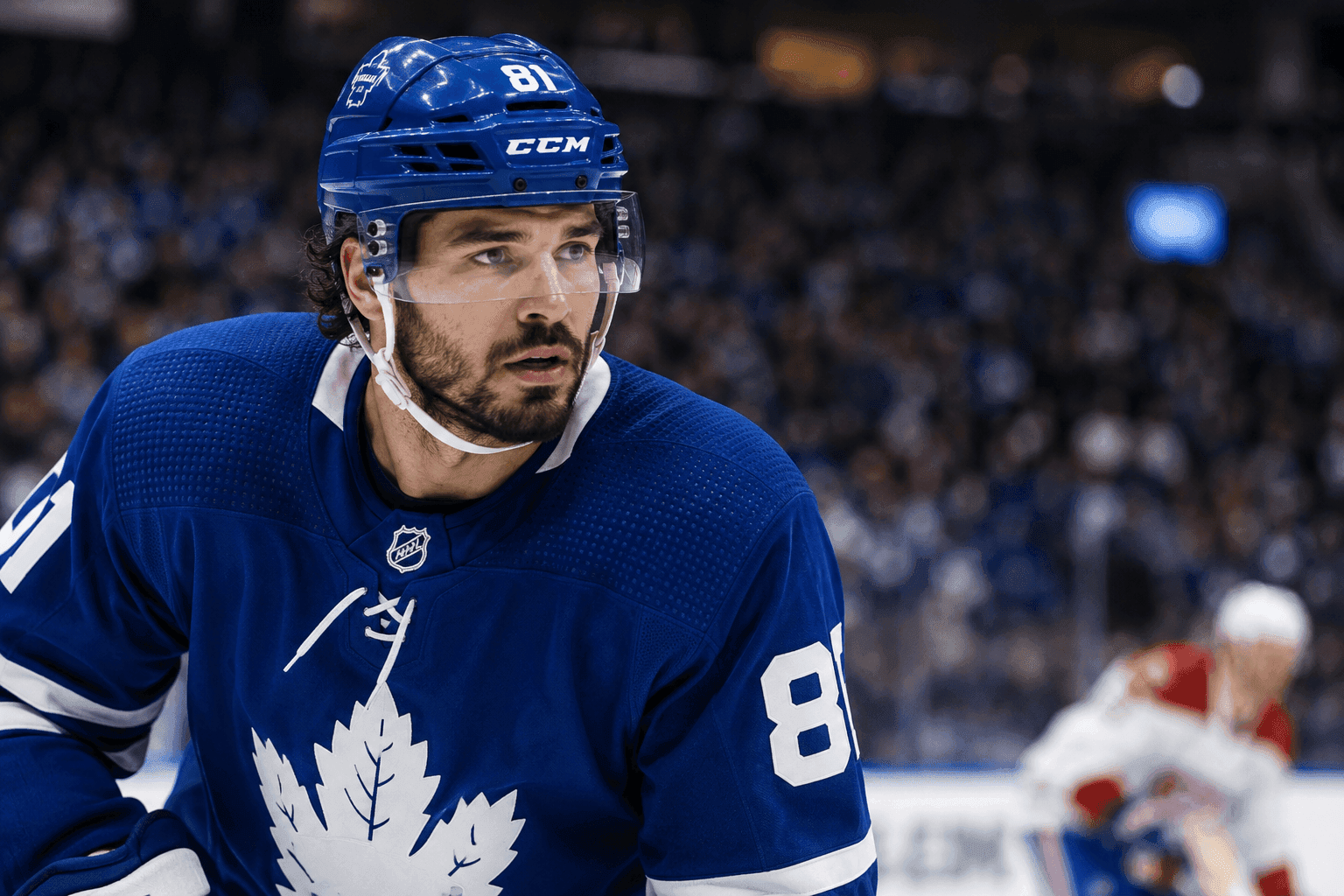Editorial sports image for Dakota Joshua's 'Day-to-Day' Core Injury Upgraded to Week-to-Week Just in Time for Leafs Opener