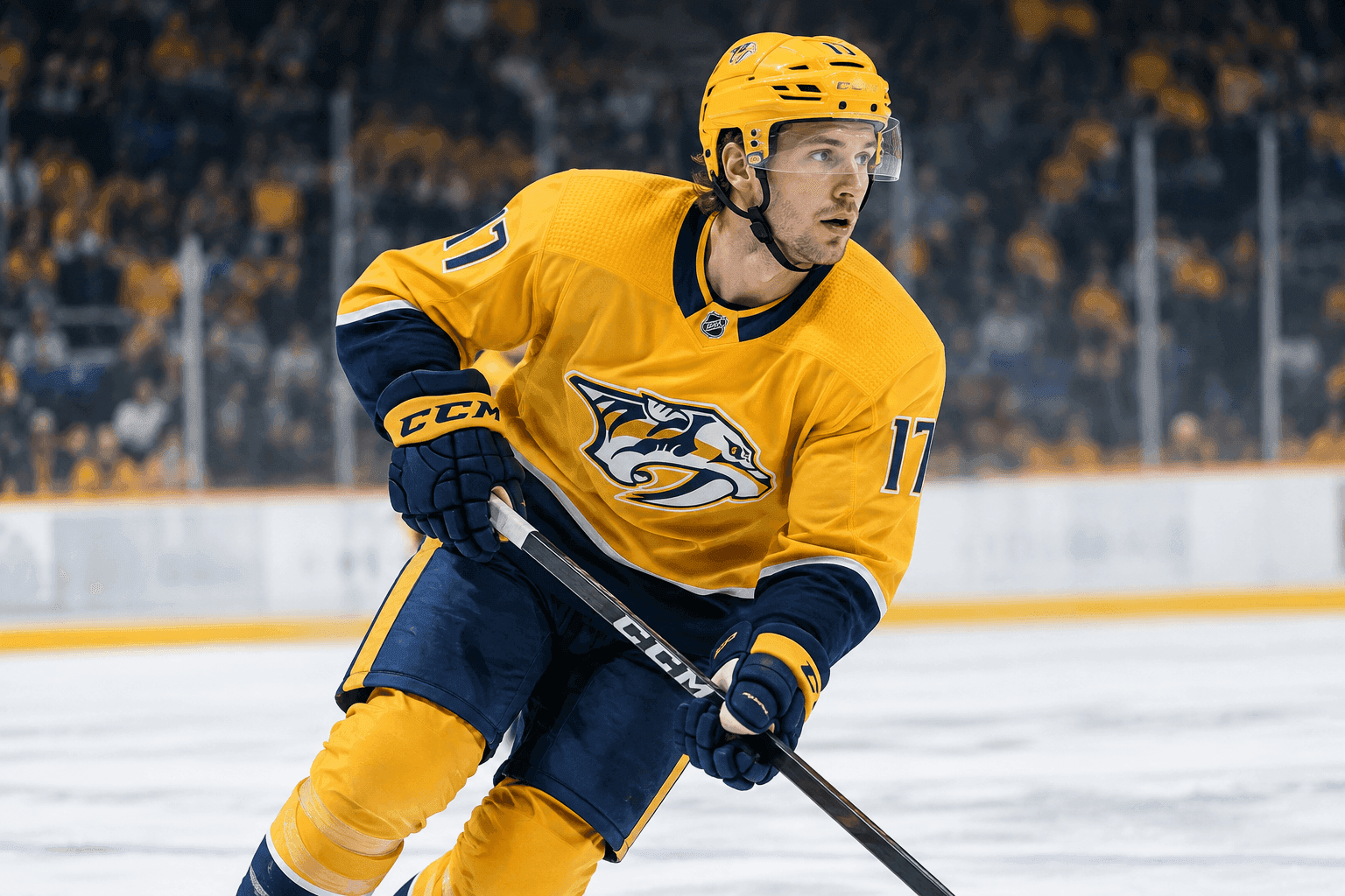 Editorial sports image for Predators Hit the Waiver Wire Clearance Rack for Tyson Jost