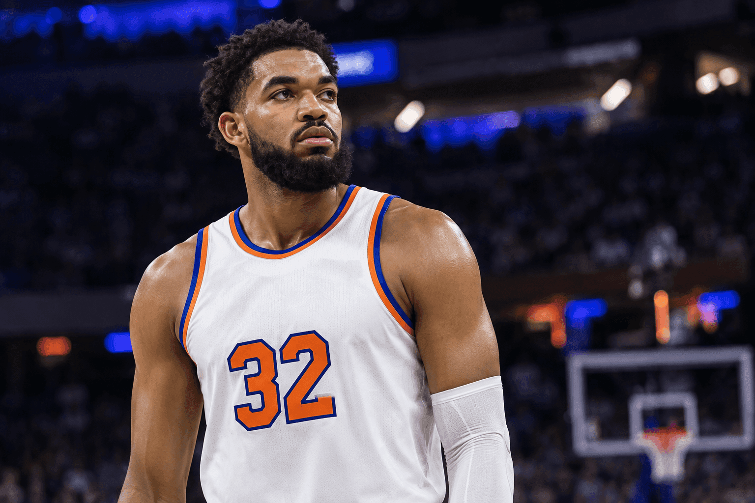 Editorial sports image for The Knicks and Karl-Anthony Towns Are Already Playing Contract Chicken